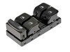 ES#3189987 - 901-570 - Power Window Switch Assembly - Nero (Black) - Main window switch with window lock button for the driver door - Dorman - Audi
