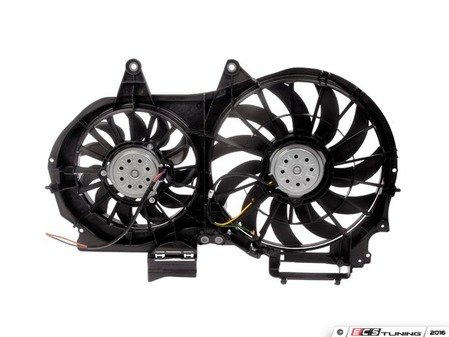 ES#3189423 - 620-806 - Dual Fan Assembly Without Controller - Keep your cooling system operating properly - Dorman - Audi