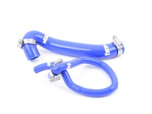 ES#3188374 - FM225AH-BLU - Silicone Boost Hose Kit - Blue  - High strength hoses for the diverter valve to boost pipe and the N75 hose - With Clamps - Forge - Audi