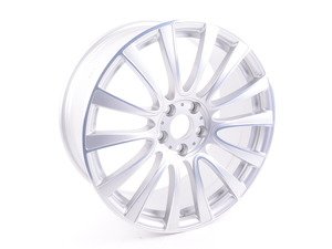 ES#2584128 - 36117843718 - 20" Style 374 Wheel - Priced Each - Forged 14 spoke wheel. 20x9" ET44. Dekor silver 2 finish. - Genuine BMW - BMW