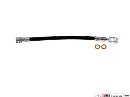 ES#3190883 - H621663 - Rear Brake Hose - Right - Rubber hose from the hard brake line to caliper body - Dorman - Audi Volkswagen