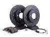 ES#2795964 - 34116855152KT8 - Performance Front Brake Service Kits  - Featuring EBC slotted rotors and ECS EP24 "Enthusiast Performance" brake pads. - Assembled By ECS - BMW