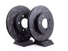 ES#2795964 - 34116855152KT8 - Performance Front Brake Service Kits  - Featuring EBC slotted rotors and ECS EP24 "Enthusiast Performance" brake pads. - Assembled By ECS - BMW