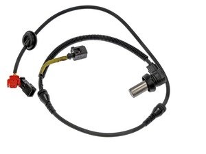 ES#3190545 - 970-318 - Front ABS Sensor - Priced Each - Measures wheel speed to prevent lock up. Includes brake pad wear sensor. - Dorman - Audi Volkswagen