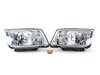 ES#3021440 - LHJET99RS - OE Style Headlight Set - Chrome - (NO LONGER AVAILABLE) - With fog lights, with clear turn signals - Spec-D Tuning - 