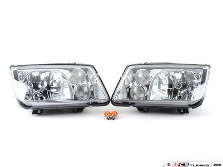 ES#3021440 - LHJET99RS - OE Style Headlight Set - Chrome - (NO LONGER AVAILABLE) - With fog lights, with clear turn signals - Spec-D Tuning - 