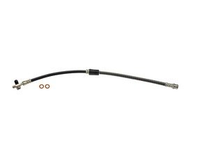 ES#3190830 - H621175 - Front Brake Hose - Priced Each - Rubber hose from metal brake line to caliper body. - Dorman - Audi Volkswagen
