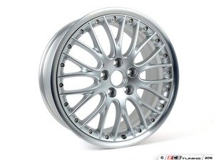 ES#3108663 - 8P0601025DT - 18" Split 10-Spoke Wheel - Priced Each - 18"x7.5" ET54 5x112 Silver - Genuine Volkswagen Audi - Audi
