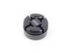 ES#3176315 - L090B - Engine Bay Accessory Caps - Black  - Set of four billet aluminum overlays for engine bay caps - LEYO - Volkswagen