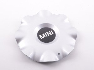 ES#2136472 - 36109804231 - Hub Cap R126 Wheel - Silver  - Needed with new wheels or for lost caps - Genuine MINI - MINI