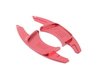 ES#3176323 - L061R - Billet Paddle Shifter Extensions - Red - Diamond Cut Surface - (NO LONGER AVAILABLE) - High Performance Billet 6061 T6 Aluminum replacement paddles - LEYO - 
