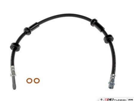 ES#3190914 - H621990 - Front Brake Hose - Priced Each - Fits left and right side - Dorman - Audi