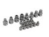 ES#3103367 - 019297SCH01A - Schwaben Complete 26 pc Stubby Socket Driver Set - This special low profile socket set will get you out of a jam in tight quarters - Schwaben - Audi BMW Volkswagen Mercedes Benz MINI Porsche