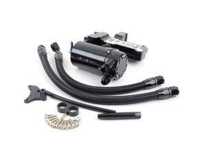 ES#3176334 - L130B - Oil Catch Can Kit - Black - (NO LONGER AVAILABLE) - Keep your intake tract clean and oil free, with this LEYO baffled Oil Catch Can System - LEYO - 