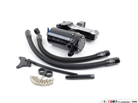 ES#3176334 - L130B - Oil Catch Can Kit - Black - (NO LONGER AVAILABLE) - Keep your intake tract clean and oil free, with this LEYO baffled Oil Catch Can System - LEYO - 