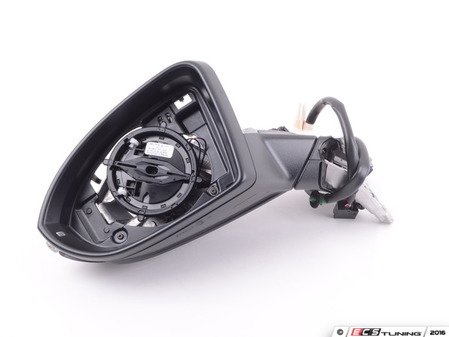 ES#2818320 - 5GM8575079B9 - Mirror Housing - Left - Contains glass motor and turn signal - Genuine Volkswagen Audi - Volkswagen