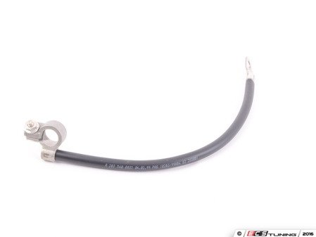 ES#1728675 - 2035400031 - Negative Battery Cable - Connects the negative (-) battery terminal to the vehicle chassis - Genuine Mercedes Benz - Mercedes Benz