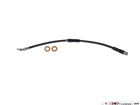 ES#3190881 - H621661 - Front Brake Hose - Priced Each - Brake line from the caliper to the front hard line. Fits left and right sides. - Dorman - Volkswagen