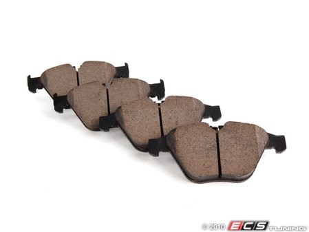 ES#1928257 - EUR918 - Front Euro Ceramic Brake Pad Set - Offers excellent pedal feedback, low dust, and smooth initial bite. A favorite among BMW enthusiasts. - Akebono - BMW