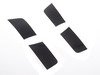 ES#3172560 - 021413ECS01 - Front Bumper Side Vinyl Inlay Set - Gloss Black - Add bold styling to your MK7 Golf R by adding our pre-cut vinyls to your front end - ECS - Volkswagen