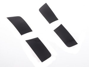 ES#3172560 - 021413ECS01 - Front Bumper Side Vinyl Inlay Set - Gloss Black - Add bold styling to your MK7 Golf R by adding our pre-cut vinyls to your front end - ECS - Volkswagen