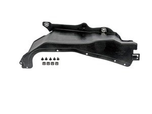 ES#3190276 - 924-018 - Side Engine Cover Plate - Right - Can also be called right front inner fender well, covers V-belt. - Dorman - Volkswagen