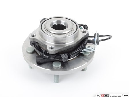 ES#3249493 - 7B0407621K - Front Hub Bearing - Priced Each - Includes ABS wheel speed sensor - Genuine Volkswagen Audi - Volkswagen