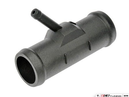 ES#3190054 - 902-826 - Coolant T-Piece - Straight Distribution T-pipe that is located in line with the upper radiator hose - Dorman - Volkswagen