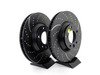 ES#521614 - GD1326 - Front GD Sport Rotors - Pair (350x34) - Upgrade to a slotted/dimpled rotor for improved braking - EBC - Audi Volkswagen Porsche