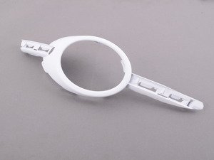 ES#2595052 - 3C8853211AGRU - Fog Light Trim Ring - Left - Trim ring for the lower grille insert primed and ready for paint. - Genuine Volkswagen Audi - Volkswagen
