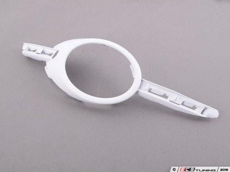 ES#2595052 - 3C8853211AGRU - Fog Light Trim Ring - Left - Trim ring for the lower grille insert primed and ready for paint. - Genuine Volkswagen Audi - Volkswagen