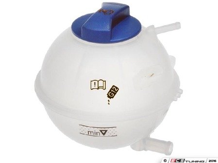 ES#3189262 - 603-027 - Coolant Expansion Tank - With Cap - Clean up your engine bay or replaced your cracked unit with a new coolant expansion tank - Dorman - Audi Volkswagen