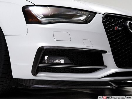 ES#3569526 - 018360ecs01KT - Carbon Fiber Grille Accent Set - Audi B8.5  - Hand-laid carbon fiber to upgrade your exterior styling - ECS - Audi