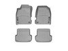ES#2986498 - 46194-1-2kt - FloorLiner DigitalFit Set - Grey - Laser measured for perfect fitment and ultimate protection against moisture and debris - WeatherTech - Audi