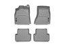 ES#3194636 - 46212KT - FloorLiner DigitalFit - Set - Grey - Laser measured for perfect fitment and ultimate protection against moisture and debris - WeatherTech - Audi