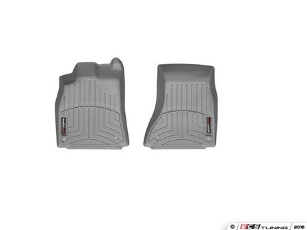 ES#2837947 - 462121 - Front FloorLiner DigitalFit - Grey - Laser measured for perfect fitment and ultimate protection against moisture and debris - WeatherTech - Audi