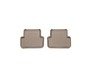 ES#2837786 - 452122 - Rear FloorLiner DigitalFit - Tan - Laser measured for perfect fitment and ultimate protection against moisture and debris - WeatherTech - Audi