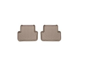 ES#2837786 - 452122 - Rear FloorLiner DigitalFit - Tan - Laser measured for perfect fitment and ultimate protection against moisture and debris - WeatherTech - Audi