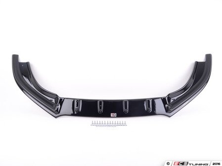 ES#3147406 - VWGO6R-FD1-GLOSS - Front Splitter - Gloss - (NO LONGER AVAILABLE) - ABS plastic splitter that will enhance the look of your vehicle in minutes! - Maxton Design - 