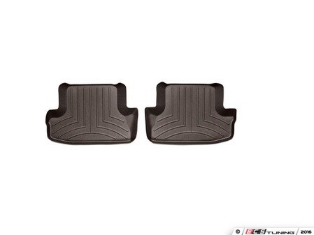 ES#3194671 - 472123 - Rear FloorLiner DigitalFit - Cocoa - Laser measured for perfect fitment and ultimate protection against moisture and debris - WeatherTech - Audi