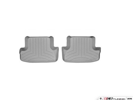 ES#2837949 - 462123 - Rear FloorLiner DigitalFit - Grey - Laser measured for perfect fitment and ultimate protection against moisture and debris - WeatherTech - Audi