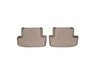 ES#2837787 - 452123 - Rear FloorLiner DigitalFit - Tan - Laser measured for perfect fitment and ultimate protection against moisture and debris - WeatherTech - Audi