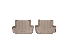 ES#2837787 - 452123 - Rear FloorLiner DigitalFit - Tan - Laser measured for perfect fitment and ultimate protection against moisture and debris - WeatherTech - Audi