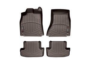 ES#3194674 - 472121KT - FloorLiner DigitalFit - Set - Cocoa - Laser measured for perfect fitment and ultimate protection against moisture and debris - WeatherTech - Audi