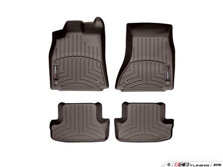 ES#3194674 - 472121KT - FloorLiner DigitalFit - Set - Cocoa - Laser measured for perfect fitment and ultimate protection against moisture and debris - WeatherTech - Audi