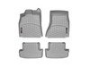 ES#3194676 - 462121KT - FloorLiner DigitalFit - Set - Grey - Laser measured for perfect fitment and ultimate protection against moisture and debris - WeatherTech - Audi
