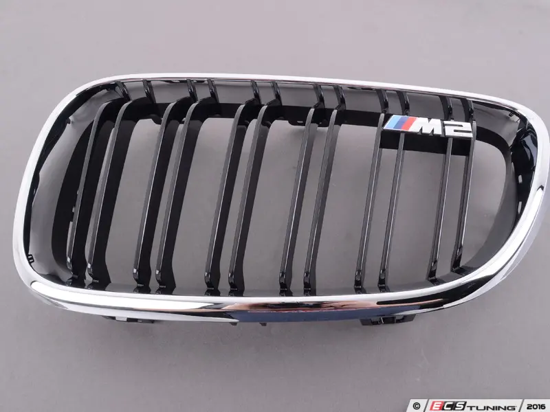 Genuine BMW - 51138064143 - Front Grill - Left (51-13-8-064-143)