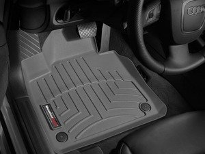 ES#2837950 - 462181 - Front FloorLiner DigitalFit - Grey - Laser measured for perfect fitment and ultimate protection against moisture and debris - WeatherTech - Audi