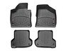 ES#3194699 - 442181KT - FloorLiner DigitalFit Set - Black - Laser measured for perfect fitment and ultimate protection against moisture and debris - WeatherTech - Audi