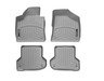 ES#3194700 - 462181KT - FloorLiner DigitalFit Set - Grey - Laser measured for perfect fitment and ultimate protection against moisture and debris - WeatherTech - Audi